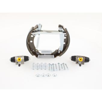 Kit de freins arrière (prémontés) OPEN PARTS BSK2013.00 pour SKODA OCTAVIA 1.6 - 110cv