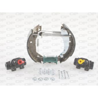 Kit de freins arrière (prémontés) OPEN PARTS OEM 7701205317