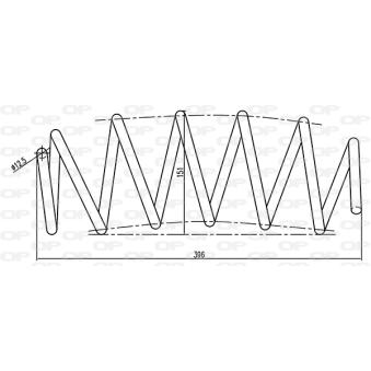 Ressort de suspension OPEN PARTS OEM 5002KF