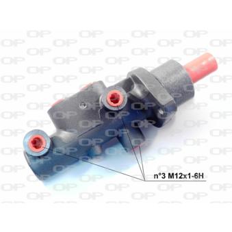 Maître-cylindre de frein OPEN PARTS FBM1469.00 pour PEUGEOT 206+ 1.1 - 60cv