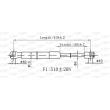 OPEN PARTS GSR6559.00 - Vérin de hayon, de coffre