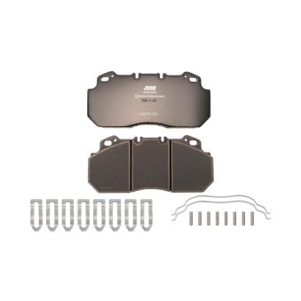 Jeu de 4 plaquettes de frein avant JURID OEM 855611