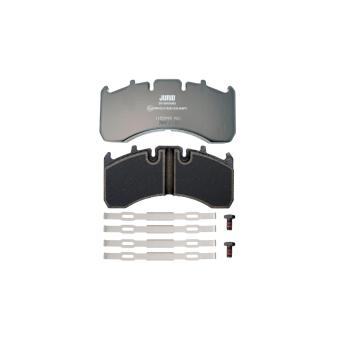 Jeu de 4 plaquettes de frein avant JURID OEM 46222 Jeu de 4 plaquettes de frein avant JURID OEM 46222