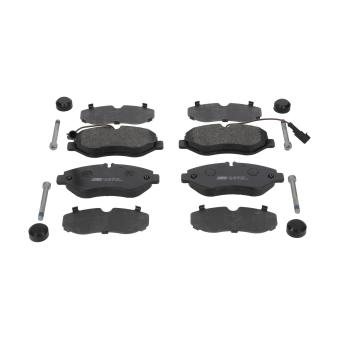 Jeu de 4 plaquettes de frein arrière JURID OEM A0044206920