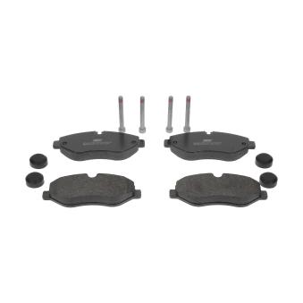 Jeu de 4 plaquettes de frein avant JURID OEM 2E0698151B