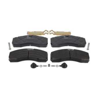 Jeu de 4 plaquettes de frein avant JURID OEM 81508206056