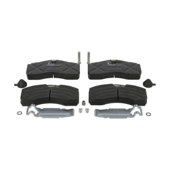 Jeu de 4 plaquettes de frein avant JURID OEM 09291024