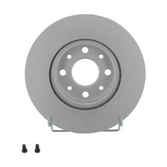 Jeu de 2 disques de frein avant JURID 561861JC pour CITROEN NEMO 1.9 JTD 110 - 110cv