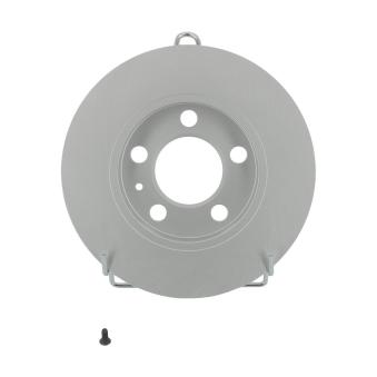 Jeu de 2 disques de frein arrière JURID OEM 1J0615601D