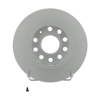 Jeu de 2 disques de frein arrière JURID OEM 1K0615601AC