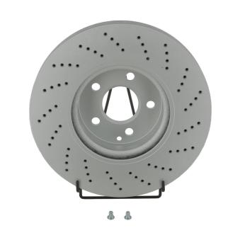 Jeu de 2 disques de frein avant JURID 562634JC-1 pour SEAT LEON E 320 - 272cv