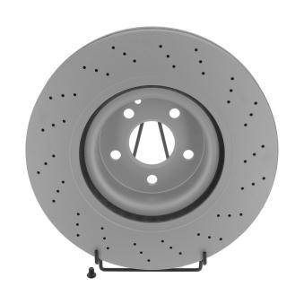 Jeu de 2 disques de frein avant JURID OEM 2214211112