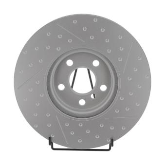 Jeu de 2 disques de frein avant JURID 563666JC-1 pour NISSAN LEAF Cooper S - 192cv