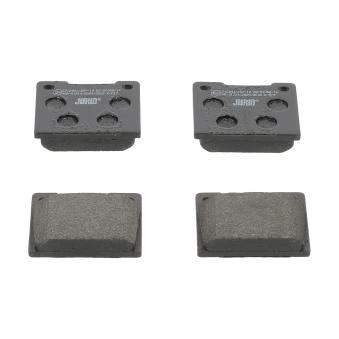 Jeu de 4 plaquettes de frein avant JURID OEM GBP223