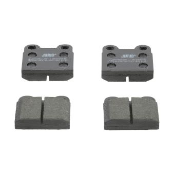 Jeu de 4 plaquettes de frein arrière JURID OEM GBP576