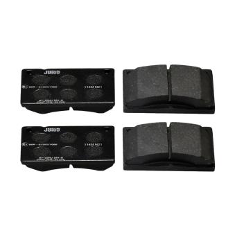 Jeu de 4 plaquettes de frein avant JURID OEM 2726735