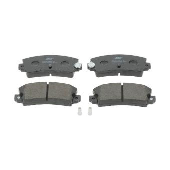 Jeu de 4 plaquettes de frein arrière JURID 571243J