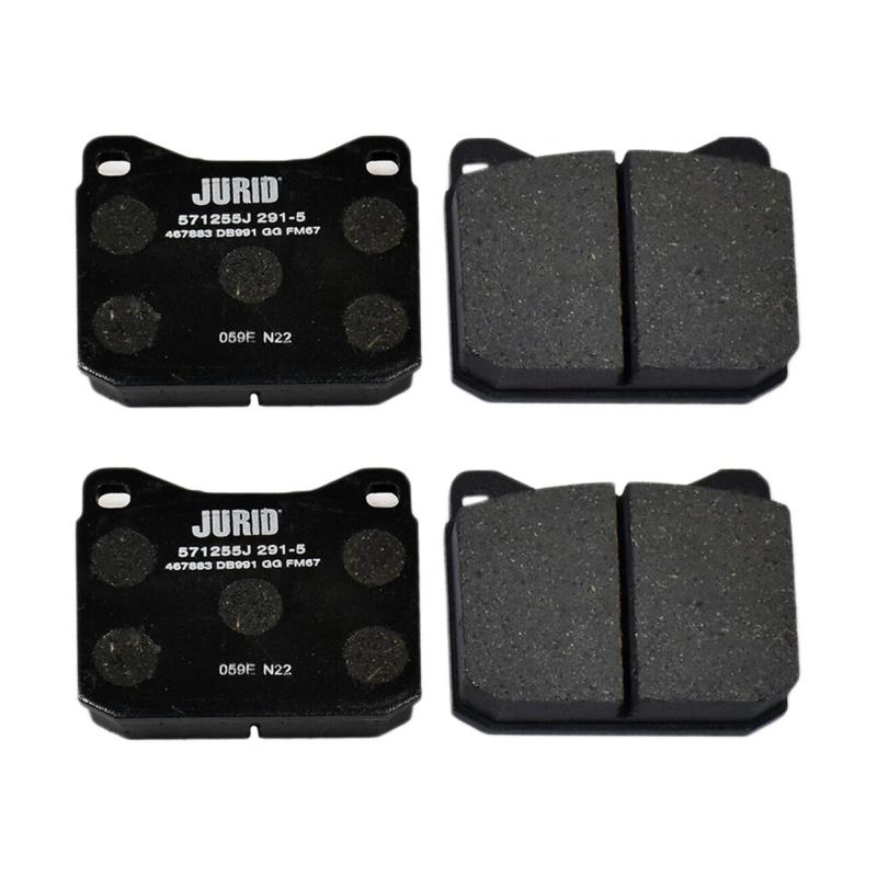 Jeu de 4 plaquettes de frein avant JURID 571255J - Visuel 1