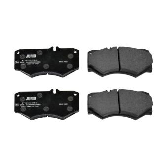Jeu de 4 plaquettes de frein avant JURID OEM 4604200020 Jeu de 4 plaquettes de frein avant JURID OEM 4604200020