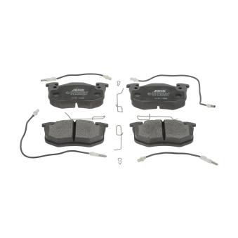 Jeu de 4 plaquettes de frein avant JURID 571302J