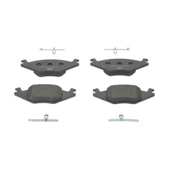 Jeu de 4 plaquettes de frein avant JURID OEM 171615119D