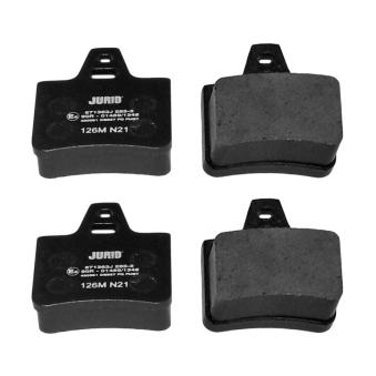 Jeu de 4 plaquettes de frein arrière JURID OEM 95667788