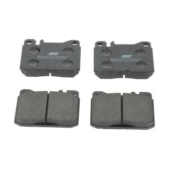 Jeu de 4 plaquettes de frein avant JURID OEM 0034207420