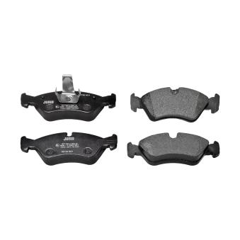 Jeu de 4 plaquettes de frein avant JURID OEM 1605911 Jeu de 4 plaquettes de frein avant JURID OEM 1605911