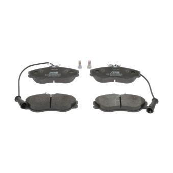 Jeu de 4 plaquettes de frein avant JURID OEM 895698151