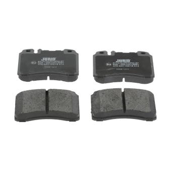 Jeu de 4 plaquettes de frein avant JURID OEM 0054200220