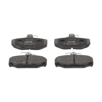 Jeu de 4 plaquettes de frein arrière JURID OEM 270923