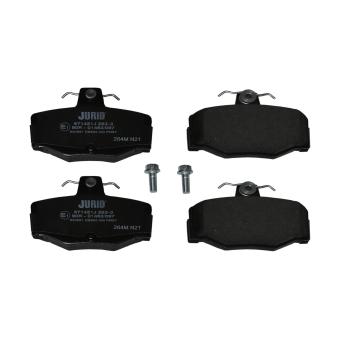 Jeu de 4 plaquettes de frein arrière JURID OEM 44060BM426