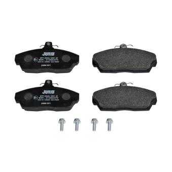 Jeu de 4 plaquettes de frein avant JURID OEM 45022S6DE01