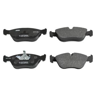 Jeu de 4 plaquettes de frein avant JURID OEM 272463 Jeu de 4 plaquettes de frein avant JURID OEM 272463