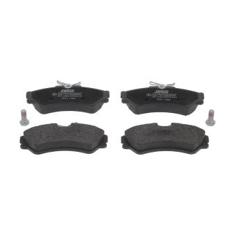 Jeu de 4 plaquettes de frein avant JURID OEM 701698151C