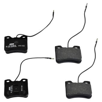 Jeu de 4 plaquettes de frein avant JURID OEM 425164