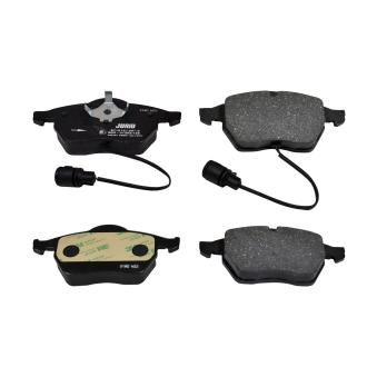 Jeu de 4 plaquettes de frein avant JURID OEM 4A0698151