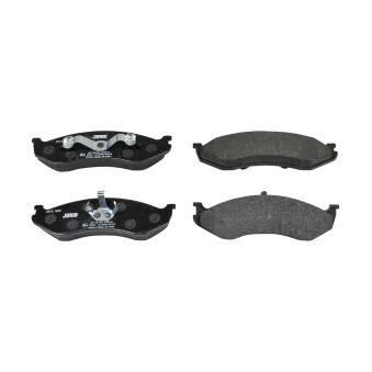 Jeu de 4 plaquettes de frein avant JURID OEM K5533323ZB