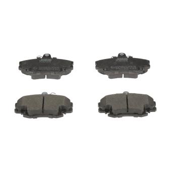 Jeu de 4 plaquettes de frein avant JURID OEM 7701206082