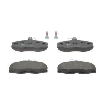 Jeu de 4 plaquettes de frein avant JURID OEM 115430281