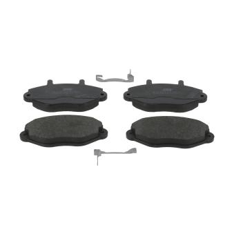 Jeu de 4 plaquettes de frein avant JURID OEM 5028764