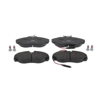 Jeu de 4 plaquettes de frein avant JURID OEM 9945788