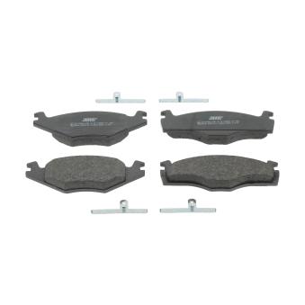 Jeu de 4 plaquettes de frein avant JURID OEM 867698151 Jeu de 4 plaquettes de frein avant JURID OEM 867698151
