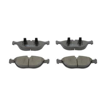 Jeu de 4 plaquettes de frein avant JURID 571872J pour MAZDA 323 E 55 T AMG - 354cv