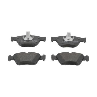 Jeu de 4 plaquettes de frein avant JURID OEM 0024209620