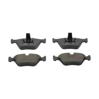 Jeu de 4 plaquettes de frein avant JURID OEM 34112157573