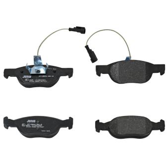 Jeu de 4 plaquettes de frein avant JURID OEM 5892728