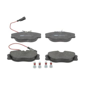 Jeu de 4 plaquettes de frein avant JURID OEM 9948092