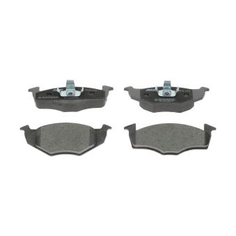 Jeu de 4 plaquettes de frein avant JURID OEM 1H0698151A