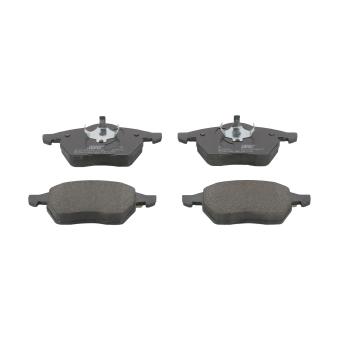 Jeu de 4 plaquettes de frein avant JURID OEM 8D0698151F